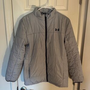 Under Armour Light Gray Youth Puffer Jacket